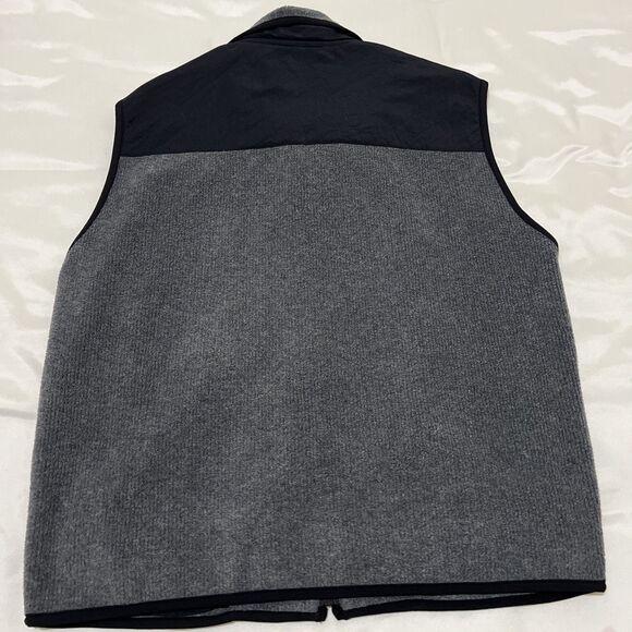 AE American Eagle Performance Full Zip Front Vest Gray & Black Size US Large - Picture 5 of 6